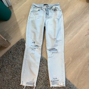 Sincerely Jules distressed mom jeans